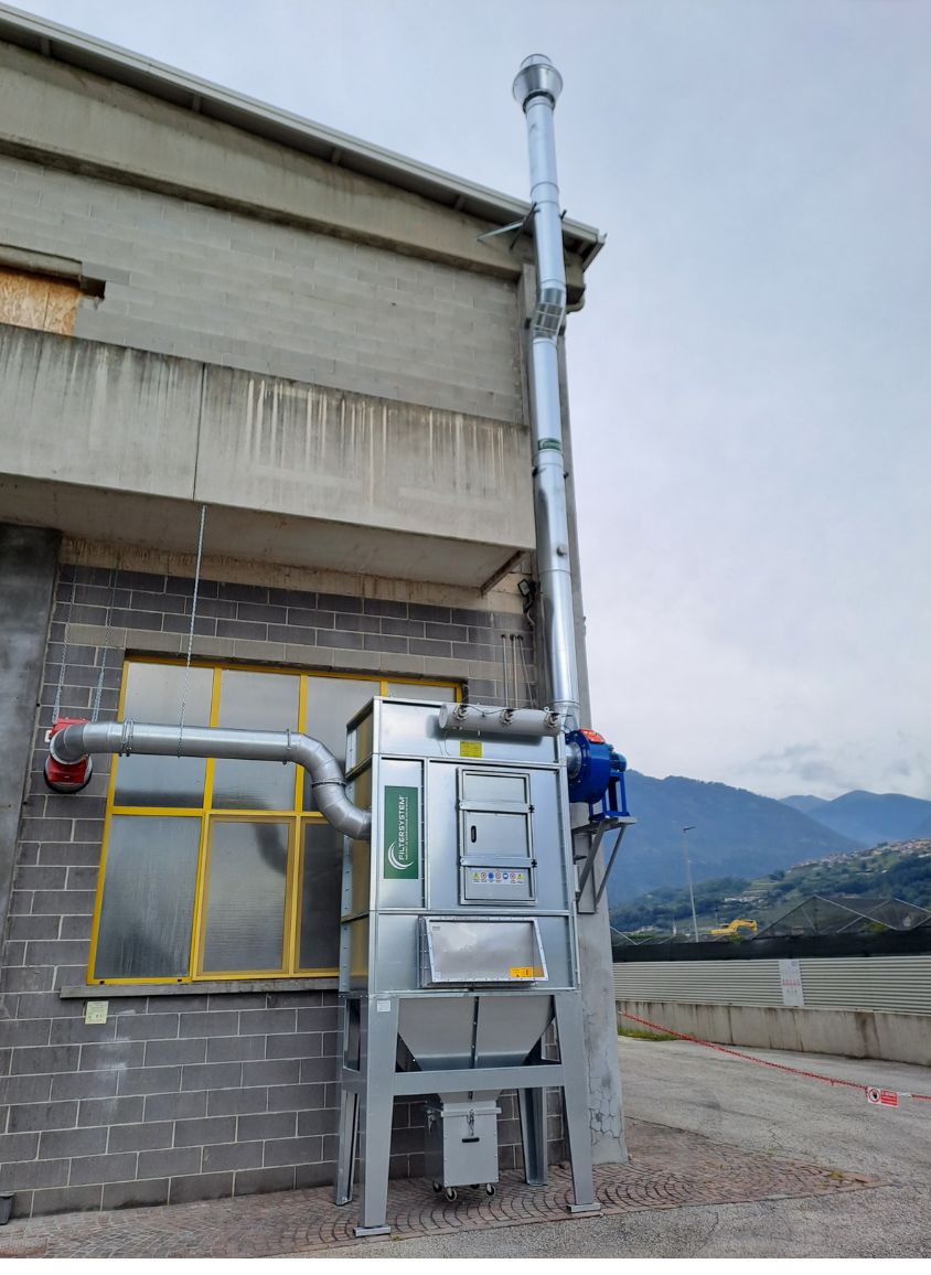 Impianti Atex aspirazione polveri di farina